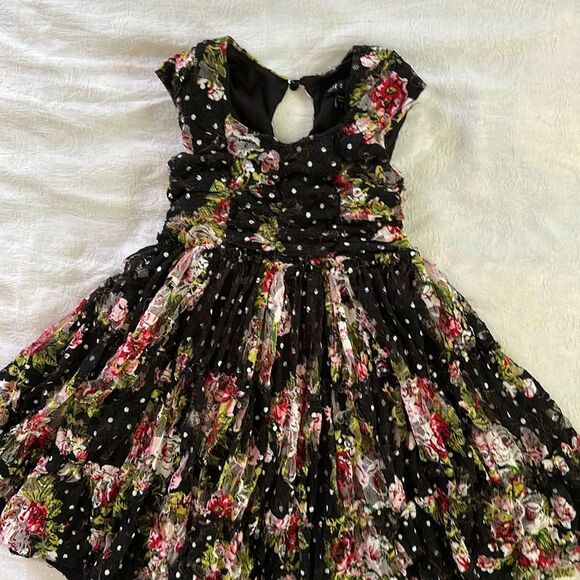 Ava & Yelly Sleeveless Scoop Neck Sundress for Dress Up Party - Picture 1 of 8